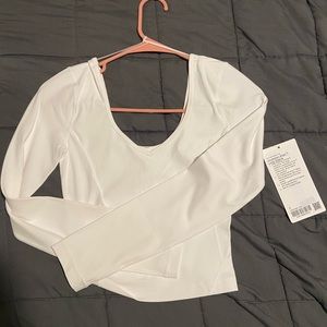 Lululemon Align Long Sleeve Crop NWT
